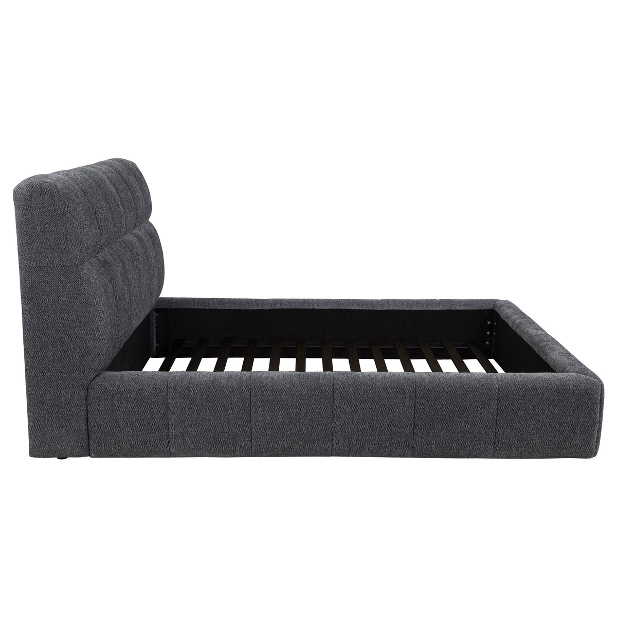 Nollet 48-inch Upholstered Panel Platform Bed