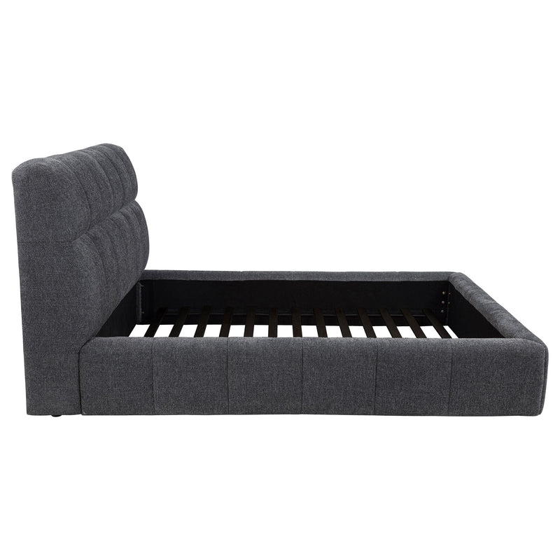 Nollet 48-inch Upholstered Panel Platform Bed