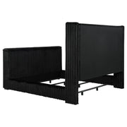 Centergrove Upholstered Wingback TV Bed