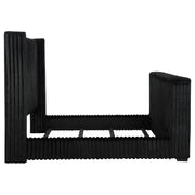 Centergrove Upholstered Wingback TV Bed