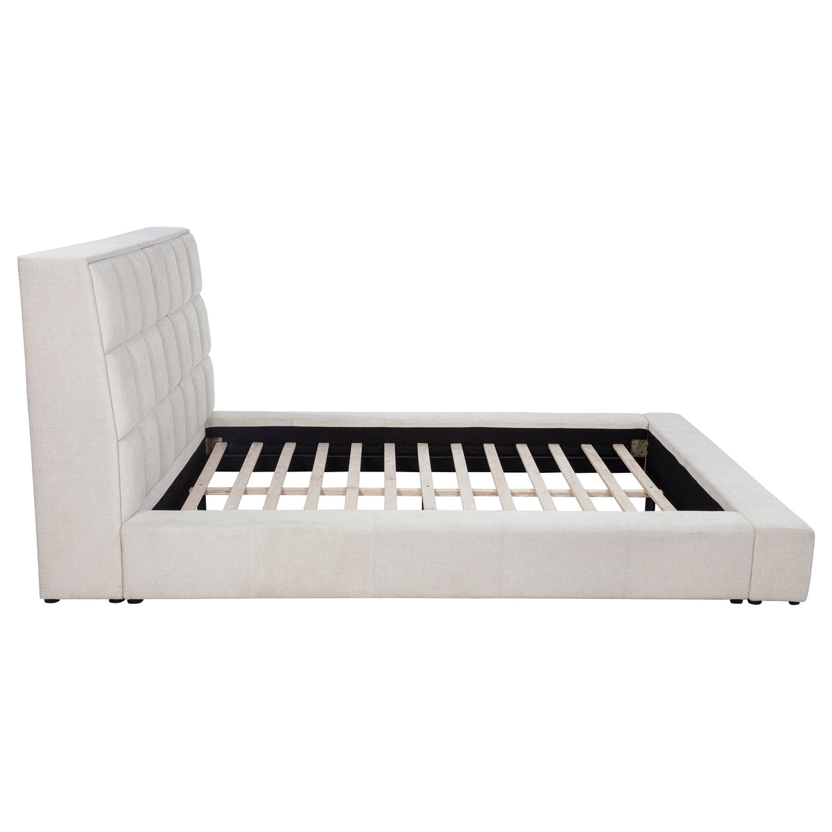 Dreux Upholstered Panel Platform Bed