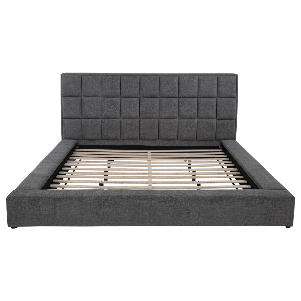 Dreux Upholstered Panel Platform Bed