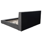 Dreux Upholstered Panel Platform Bed