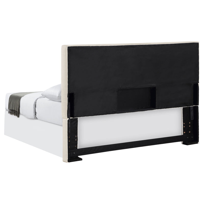 Pirro Upholstered or Full Panel Headboard Sand