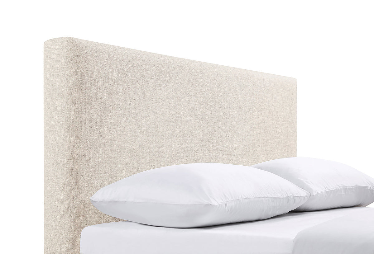 Pirro Upholstered or Full Panel Headboard Sand
