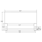 Pirro Upholstered or Full Panel Headboard Sand