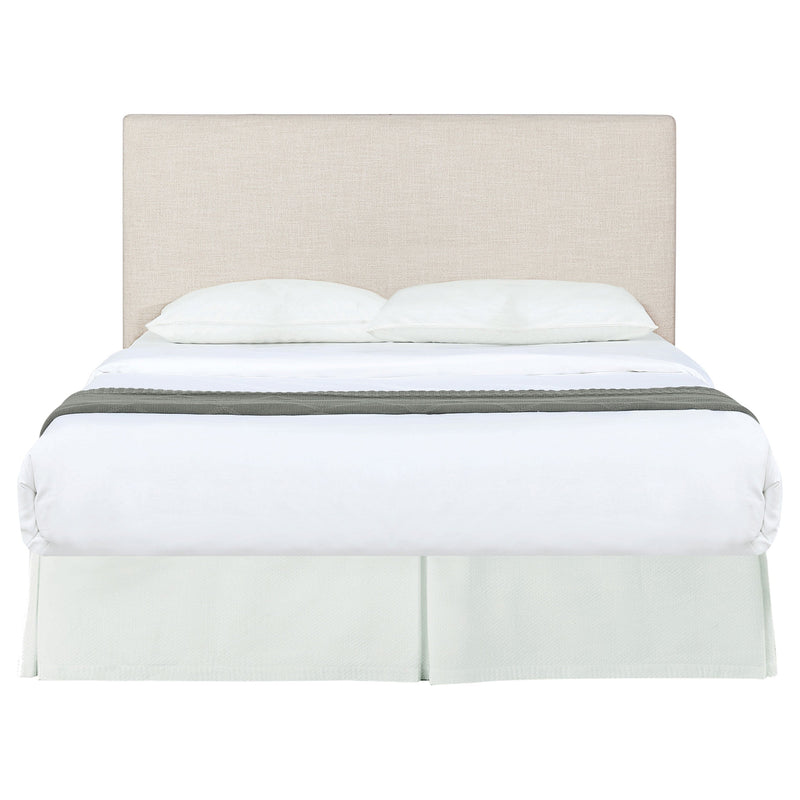 Pirro Upholstered or Full Panel Headboard Sand