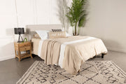 Pirro Upholstered or Full Panel Headboard Sand