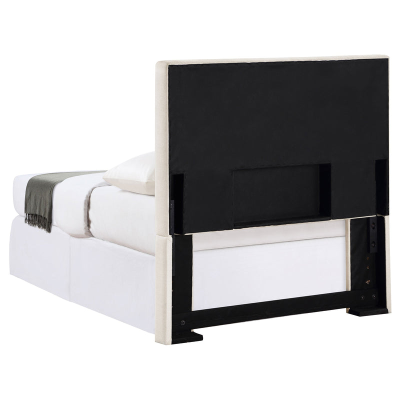 Pirro Upholstered or Full Panel Headboard Sand