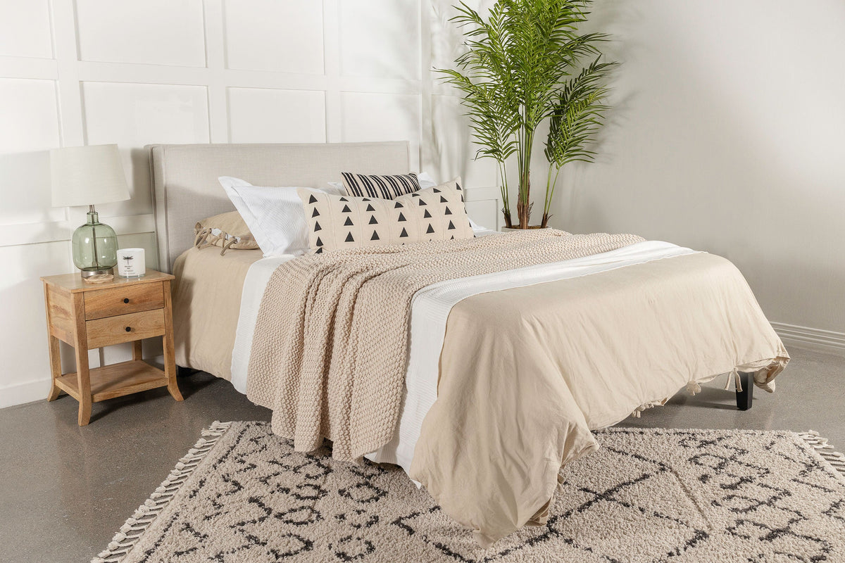 Izzy Upholstered or Full Panel Headboard Sand