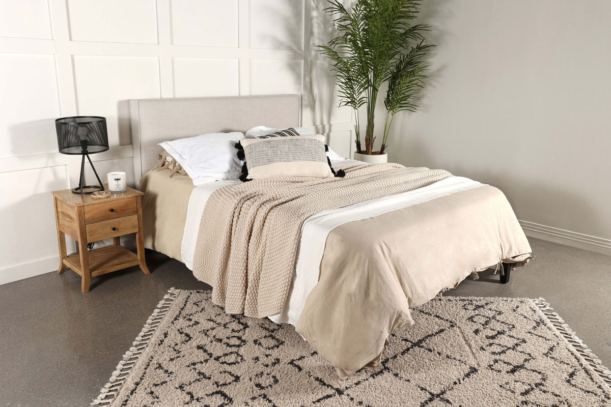 Kosmo Upholstered or Full Panel Headboard Sand