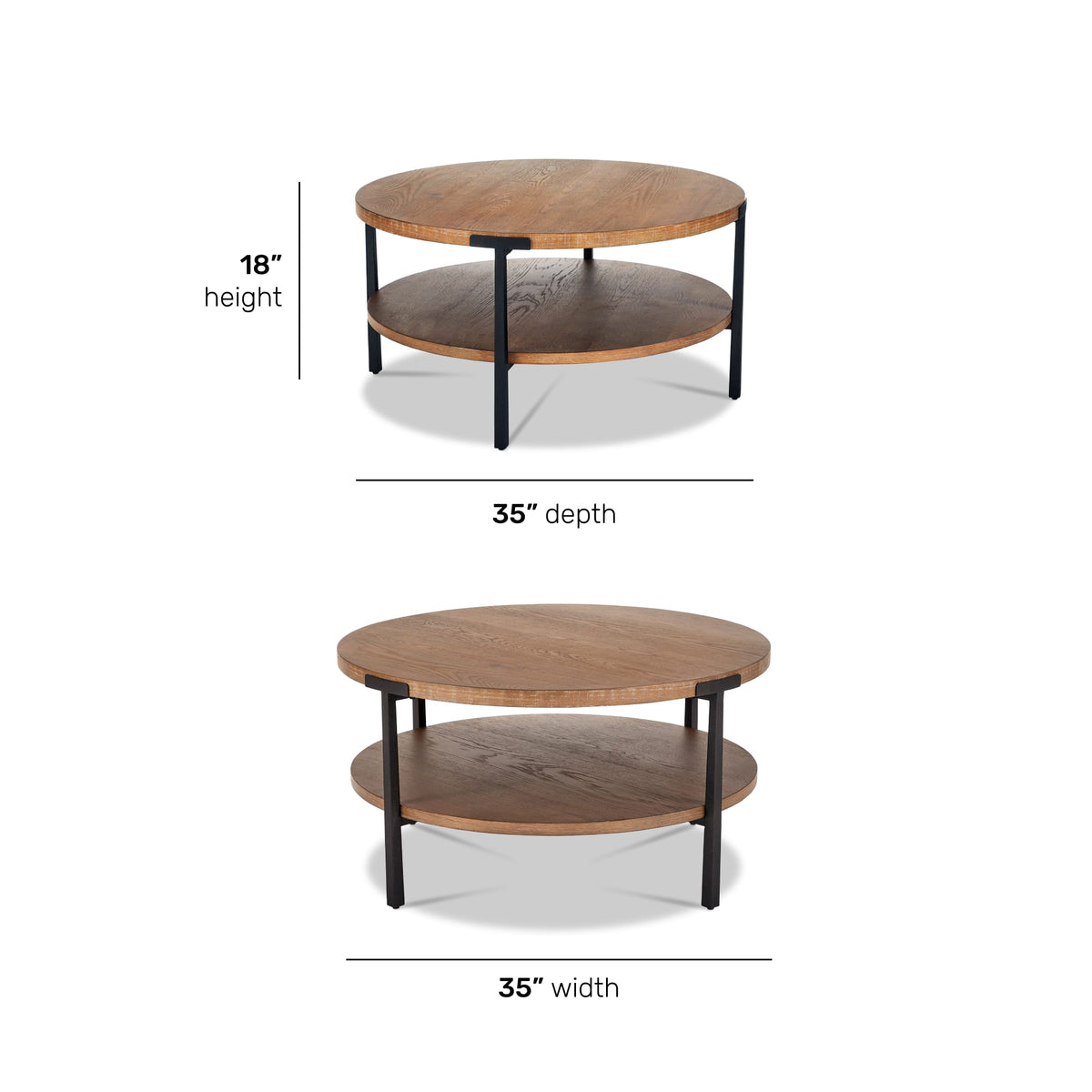 Flexsteel Millwork Round Coffee Table