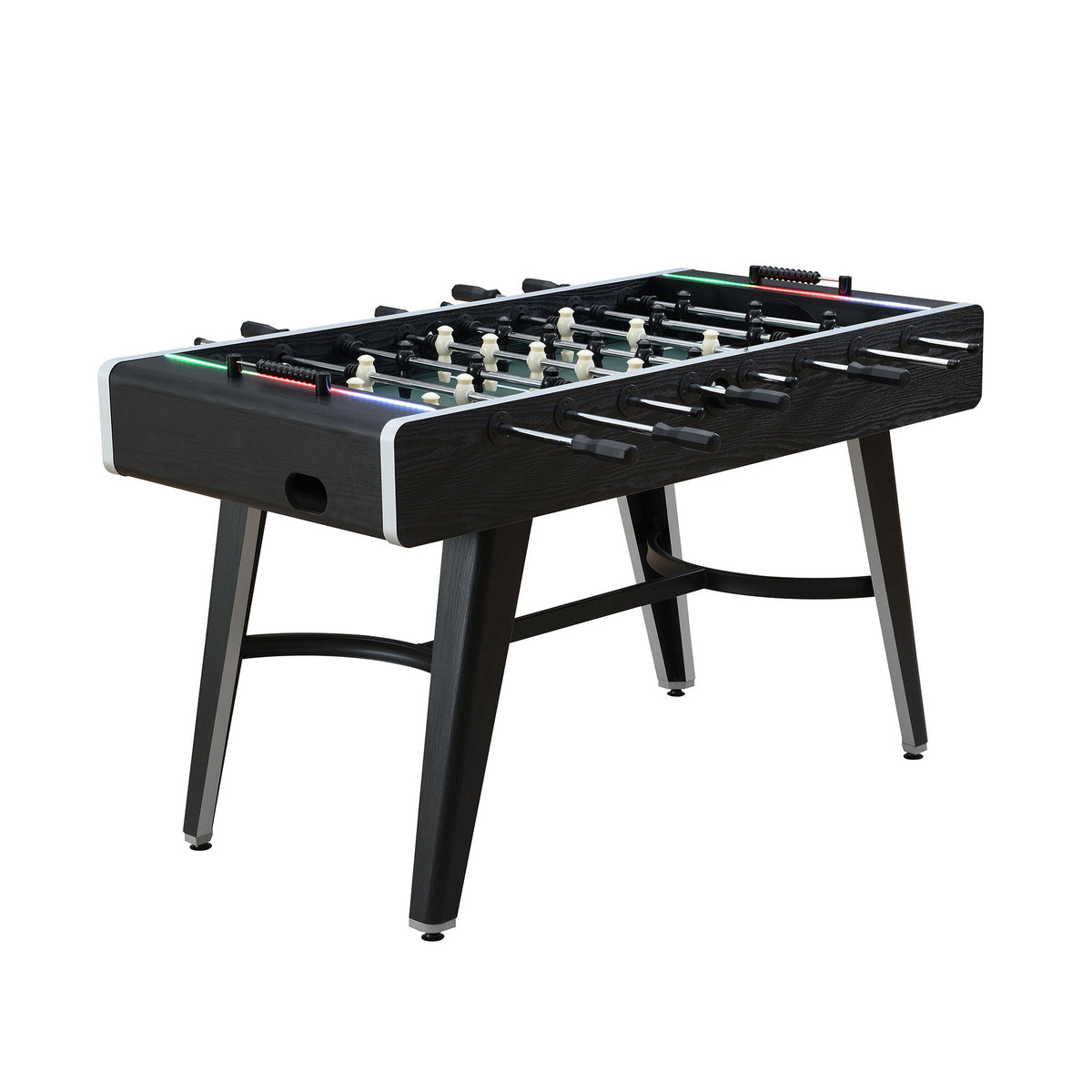 Amaya - Indoor Foosball With LED - Black