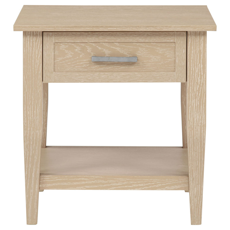 Lindenton 1-drawer Wood Occasional Side End Table Blonde