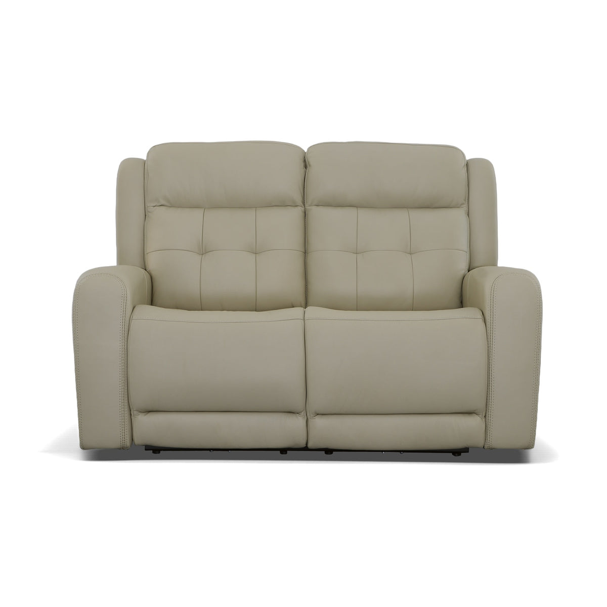 Flexsteel Grant Power Reclining Loveseat with Power Headrests