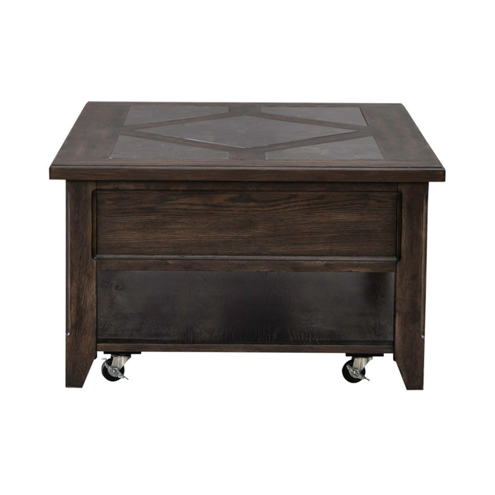 Paradise Valley - Rectangular Cocktail Table - Dark Brown