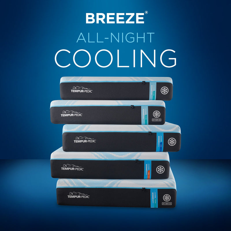 Breeze - Tempur-Probreeze Medium Hybrid Mattress