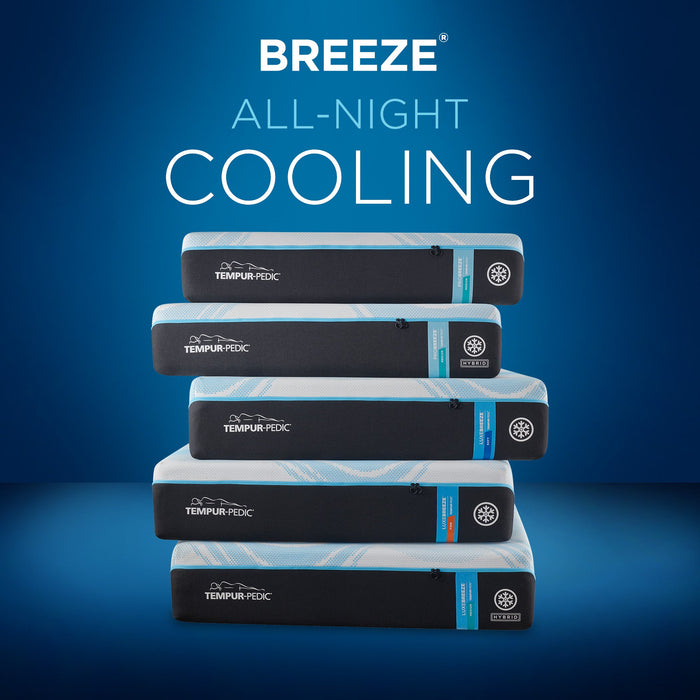 Breeze - Tempur-Probreeze Medium Hybrid Mattress