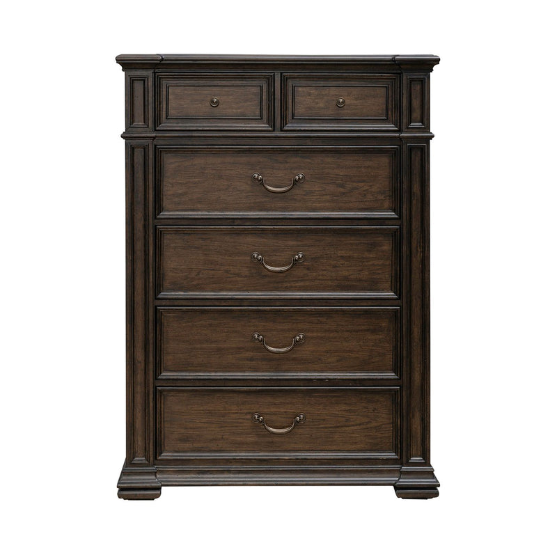 Provence Park - 6 Drawer Chest - Chateau Brown