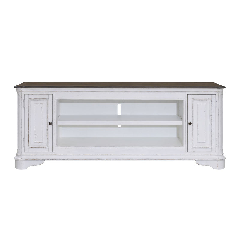 Fireplace TV Consoles - 82" Fireplace TV Console FTS - Brown