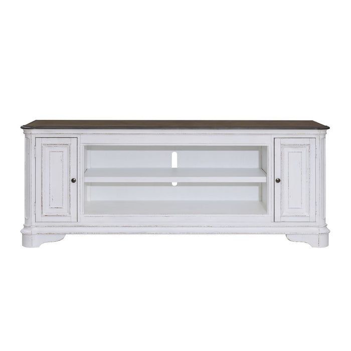 Fireplace TV Consoles - 82" Fireplace TV Console FTS - Brown