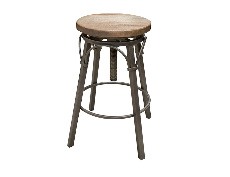Montana - Swivel Stool - Two Tone Light Brown
