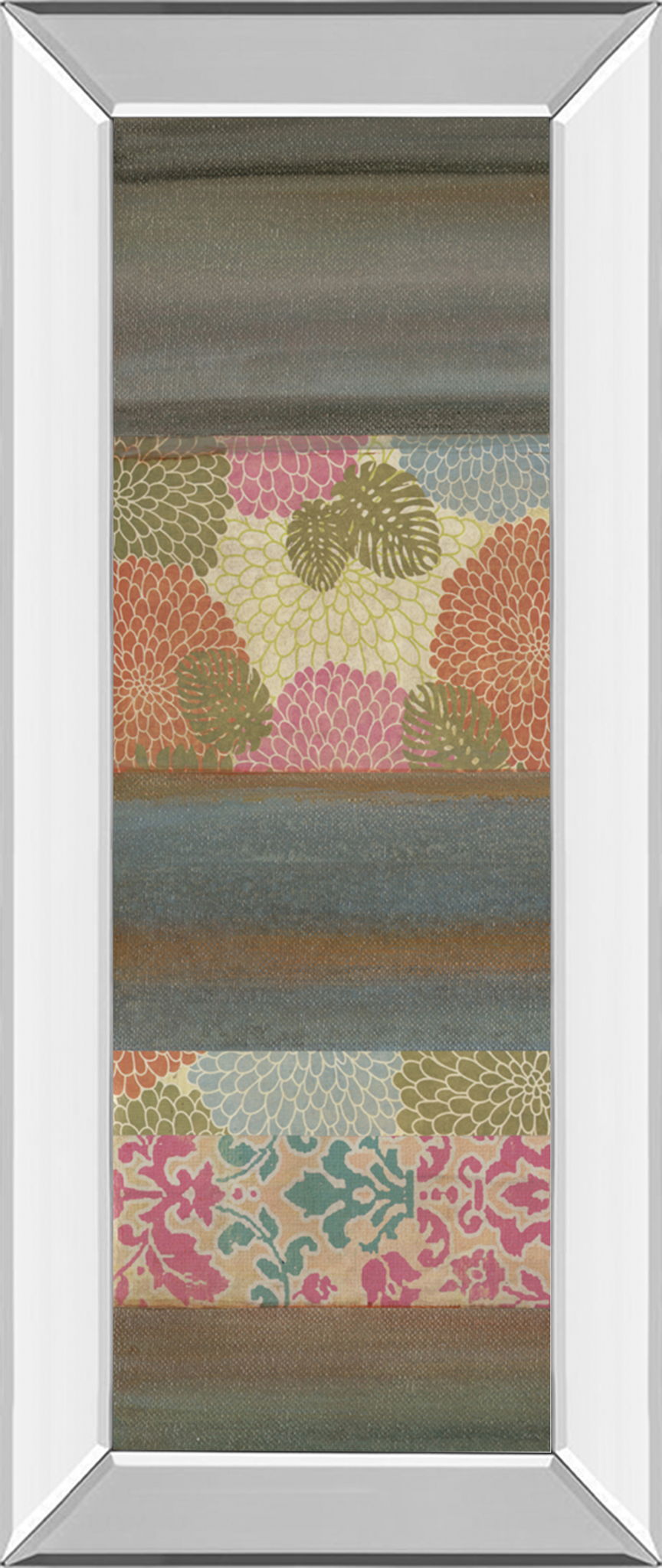 Pretty In III By Willie -aldridge - Mirror Framed Print Wall Art - Dark Gray