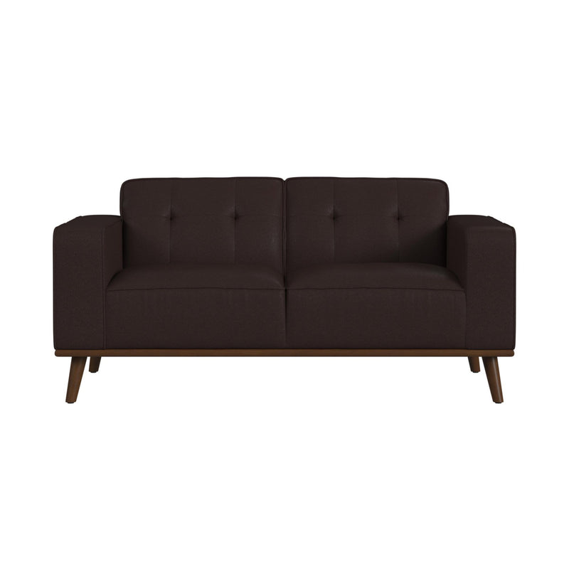 Destiny - Loveseat With Wood Front