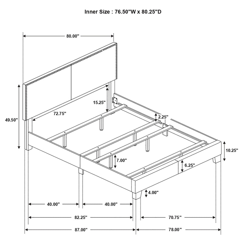 Boyd Upholstered Panel Bed