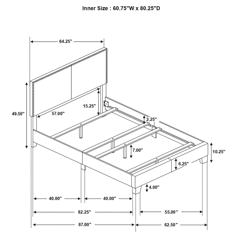 Boyd Upholstered Panel Bed
