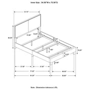 Boyd Upholstered Panel Bed