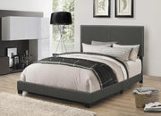 Boyd Upholstered Panel Bed Charcoal Eastern King