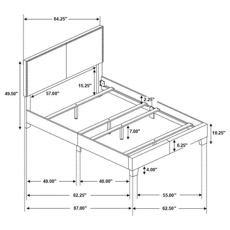 Boyd Upholstered Panel Bed