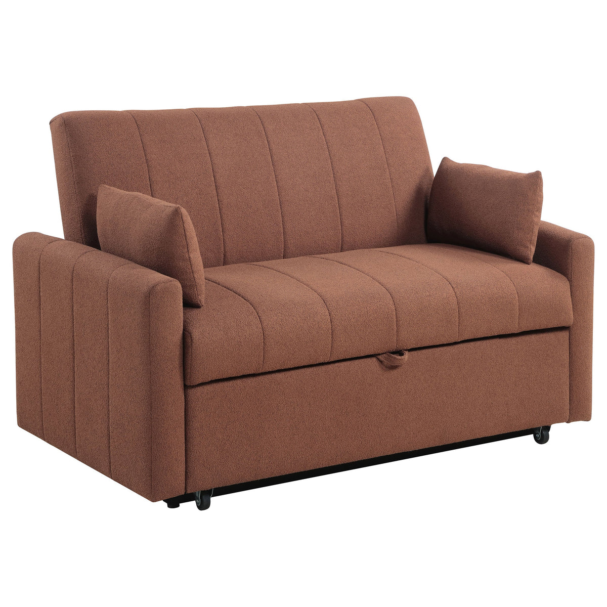 Portland Boucle Upholstered Sleeper Sofa Bed
