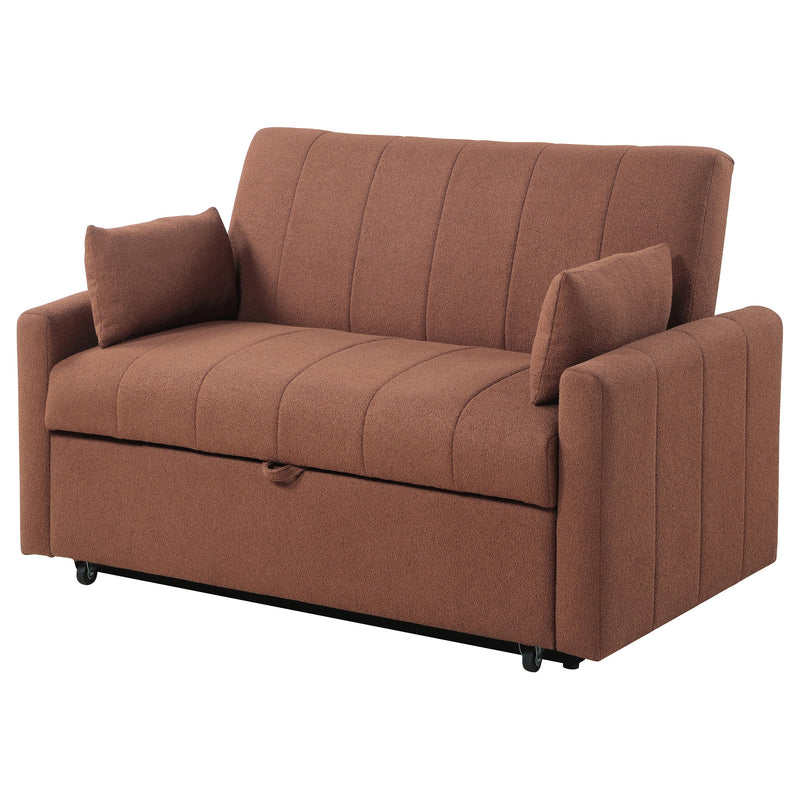 Portland Boucle Upholstered Sleeper Sofa Bed