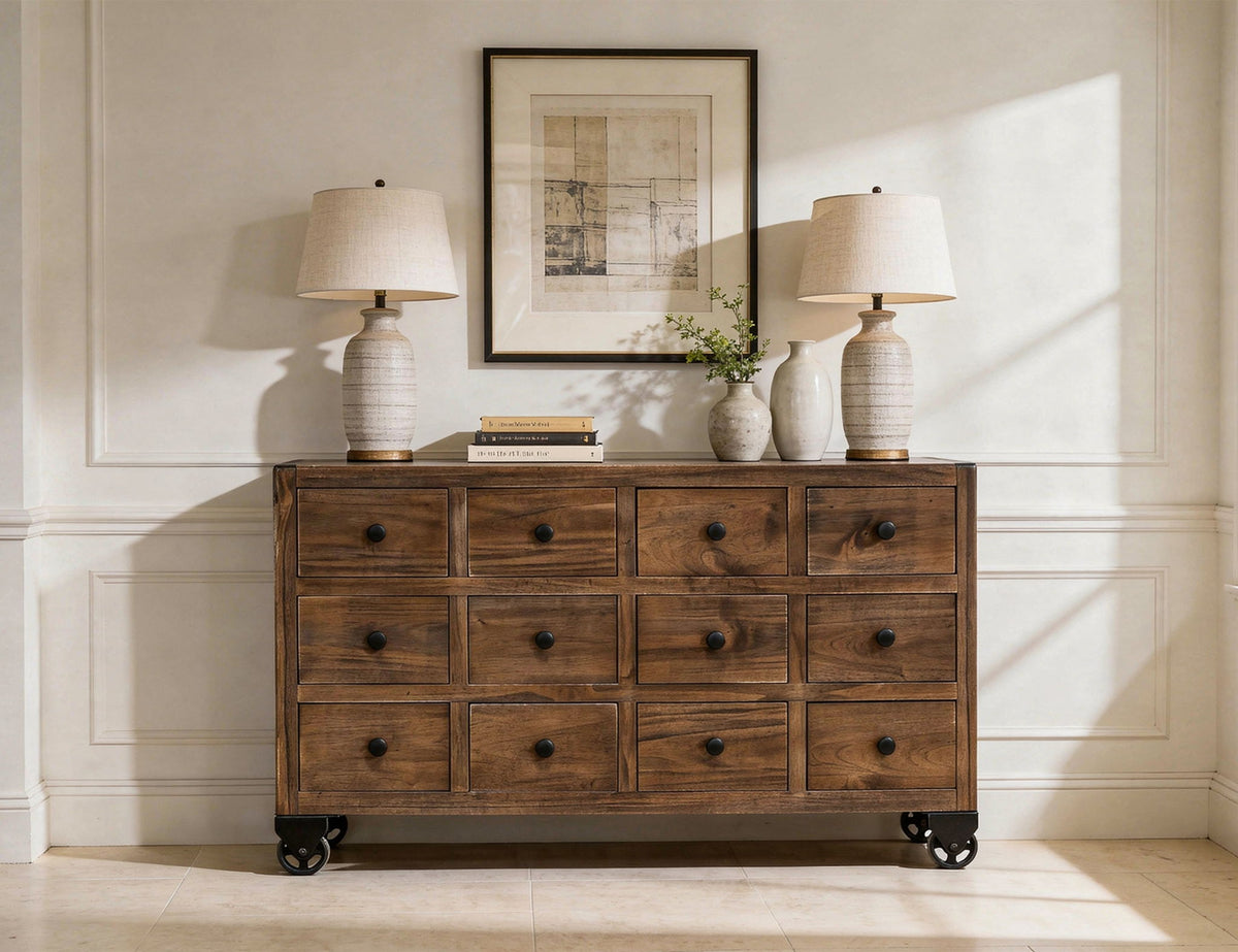 Oslo - 12 Drawer TV Stand/Console