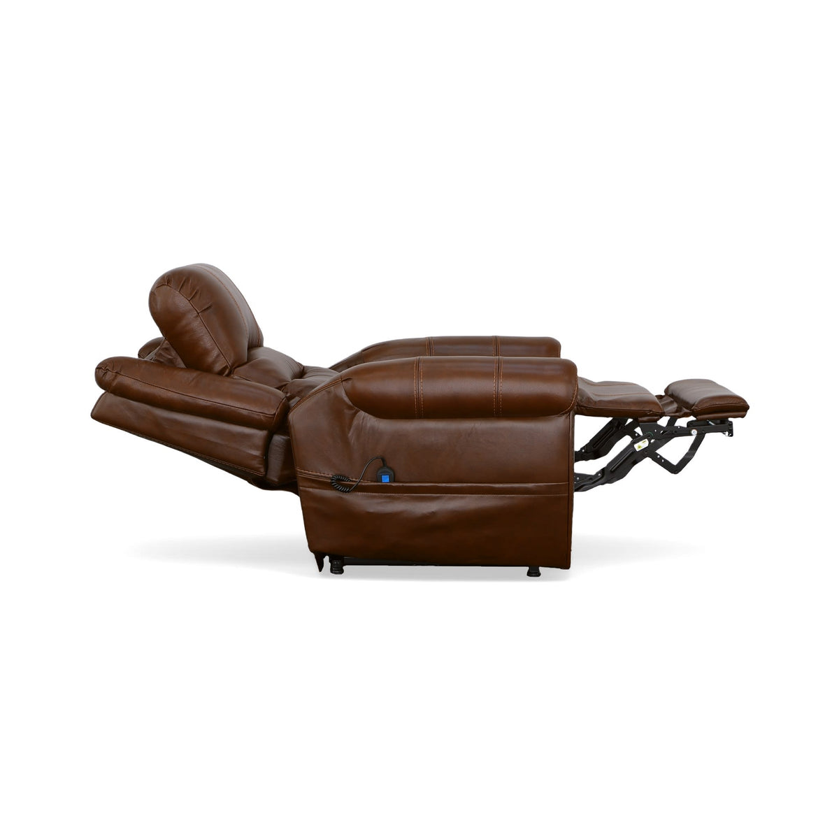 Flexsteel Oscar Power Lift Recliner with Right-Hand Control & Power Headrest