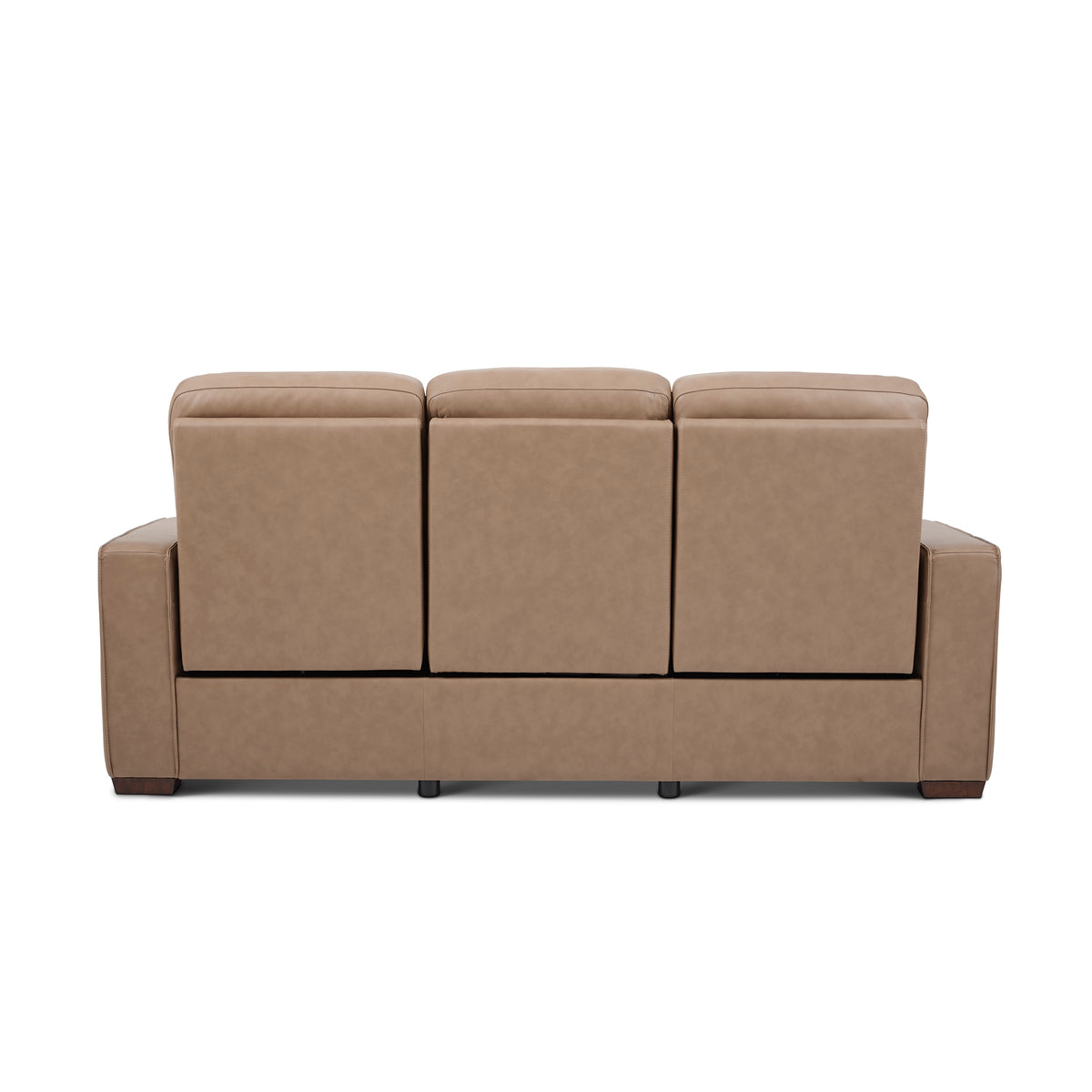 Flexsteel Dutch Power Reclining Sofa with Console, Power Headrest, & Lumbar