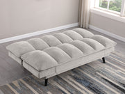 Laredo Upholstered Tufted Convertible Sofa Bed