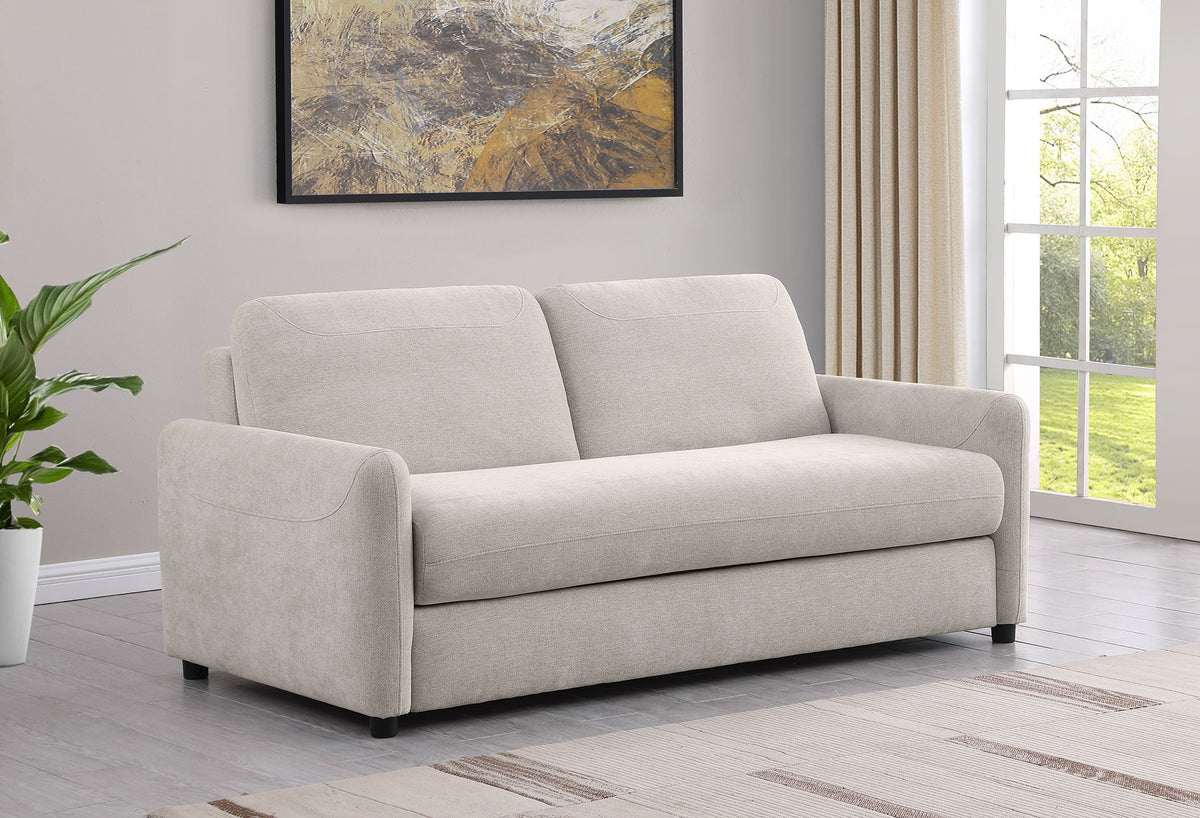 Rylie Upholstered Sofa Sleeper with Mattress