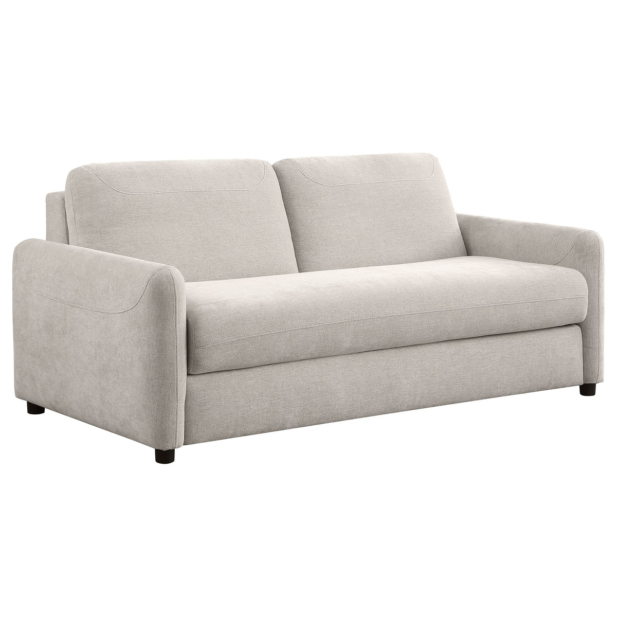 Rylie Upholstered Sofa Sleeper with Mattress