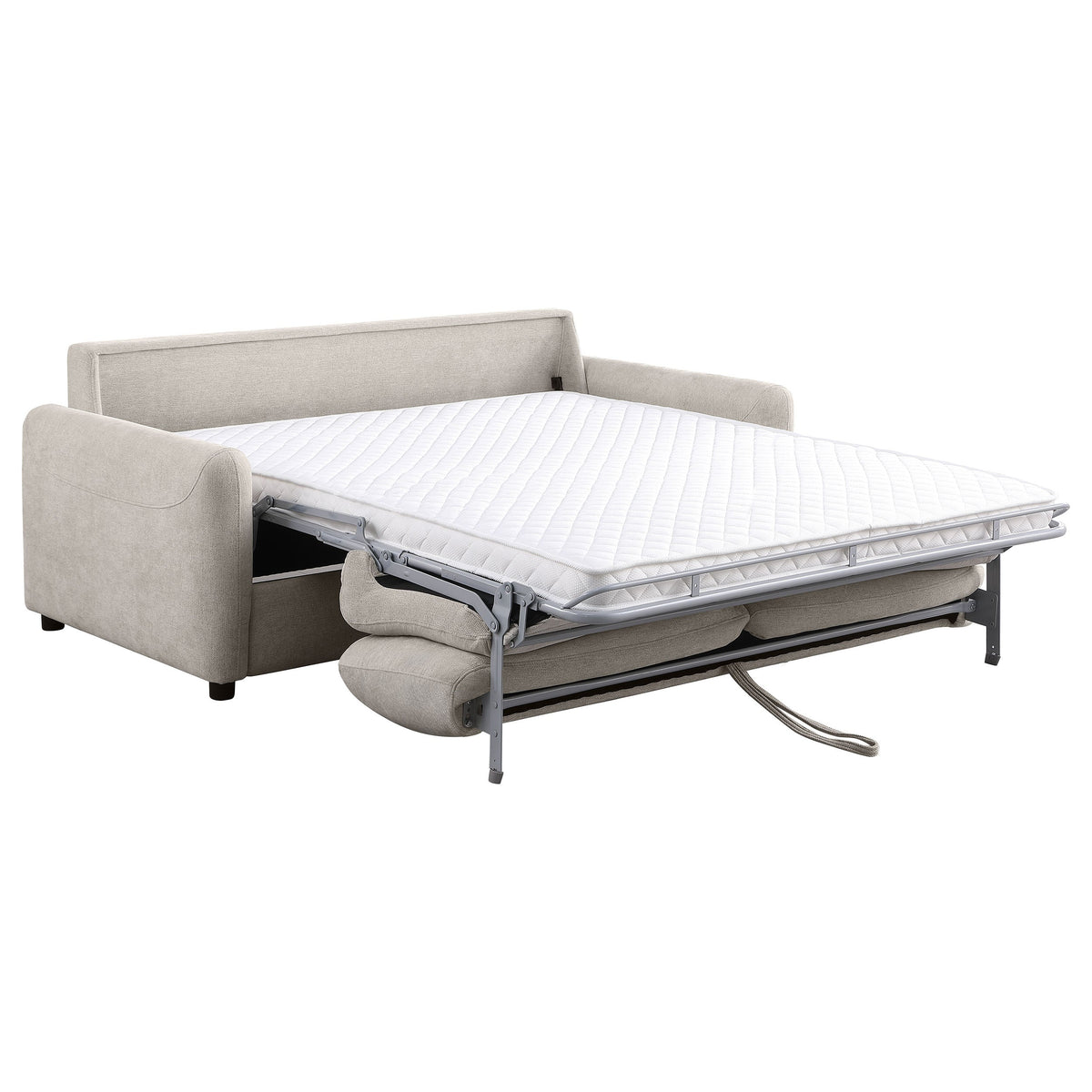 Rylie Upholstered Sofa Sleeper with Mattress