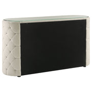 Sonya Upholstered Bedroom Set Ivory