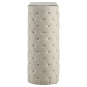 Sonya 5-drawer Upholstered Bedroom Chest of Drawers Ivory