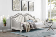 Evangeline Upholstered Twin Daybed Silver Oak Default Title