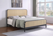 Lanewood Open Cane Webbing Metal Bed