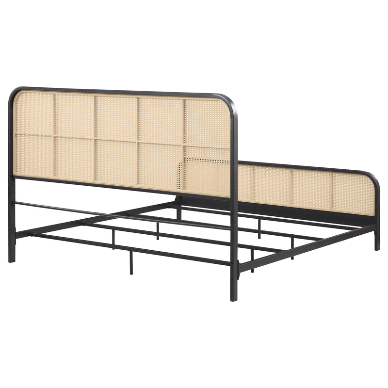 Lanewood Open Cane Webbing Metal Bed