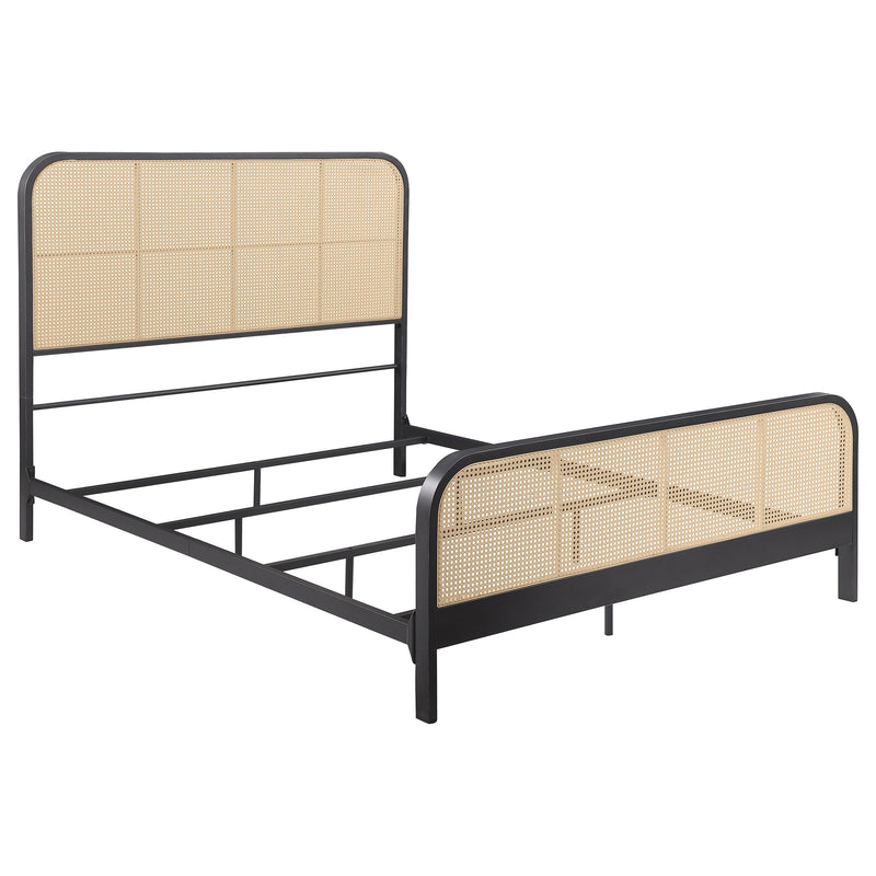 Lanewood Open Cane Webbing Metal Bed