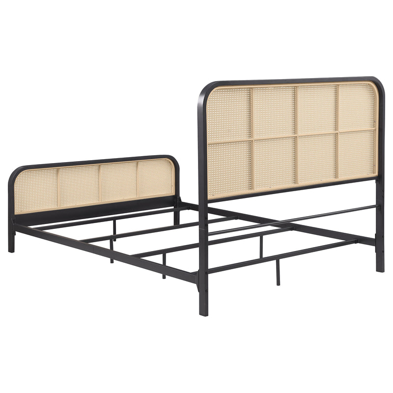 Lanewood Open Cane Webbing Metal Bed