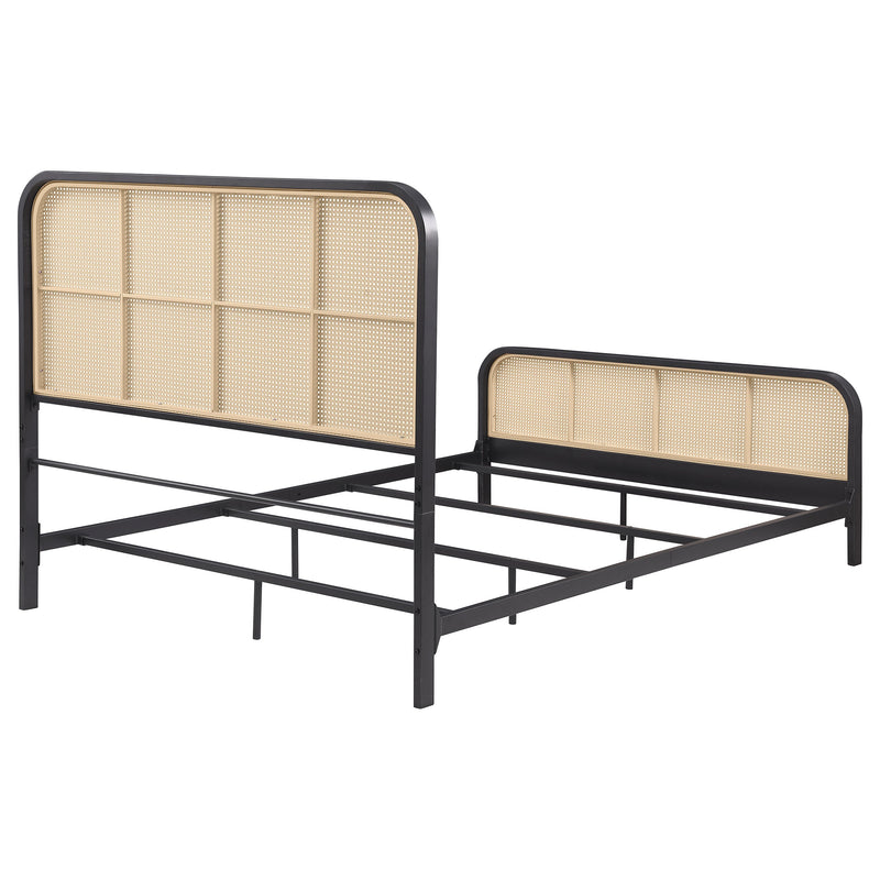 Lanewood Open Cane Webbing Metal Bed